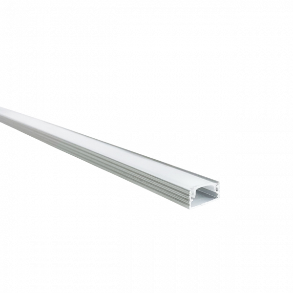 Electrica aluminum profile with cover 14.5x7.5mm (6m)