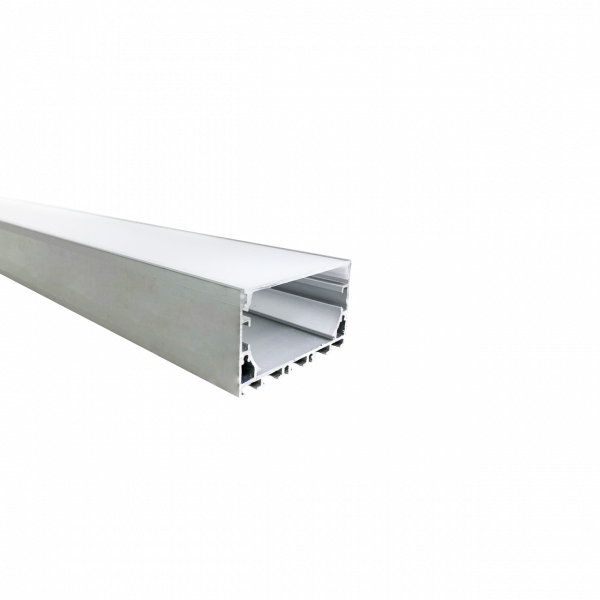 Electrica aluminum profile with diffuser 70x40mm (6m)