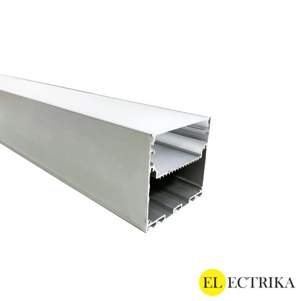 Electrica ալյումինե պրոֆիլ դիմապակիով 80x75մմ (6մ)
