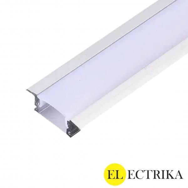 Electrica ալյումինե պրոֆիլ դիմապակիով ներկառուցվող 24.7x7մմ (6մ) YH