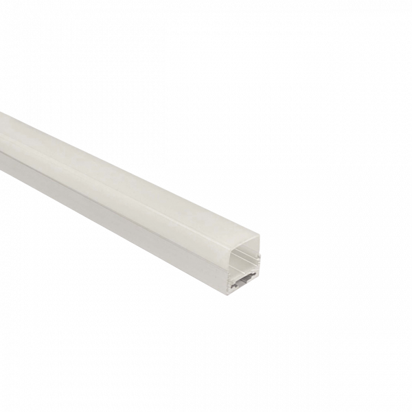Electrica aluminum profile with diffuser convex 20x20mm (6m)