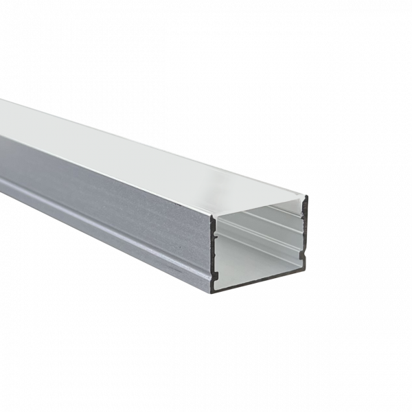 Electrica aluminum profile with cover 30x20mm (6m)