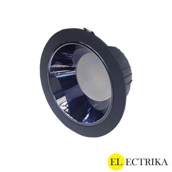 Electrica լուսատու (G-N020) ներկառուցվող 20W 3000K սև/քրոմ