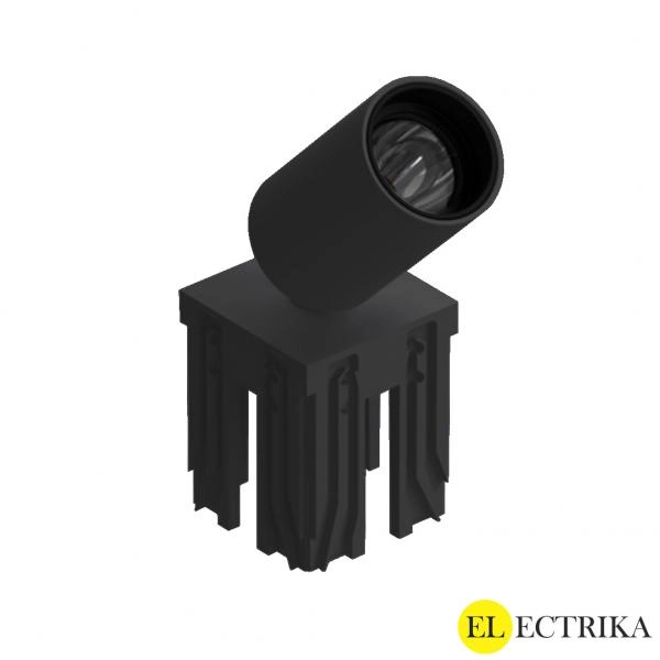 Electrica FlexPro լուսատու (M5-23K) ներկառուցվող 5W 3000K սև