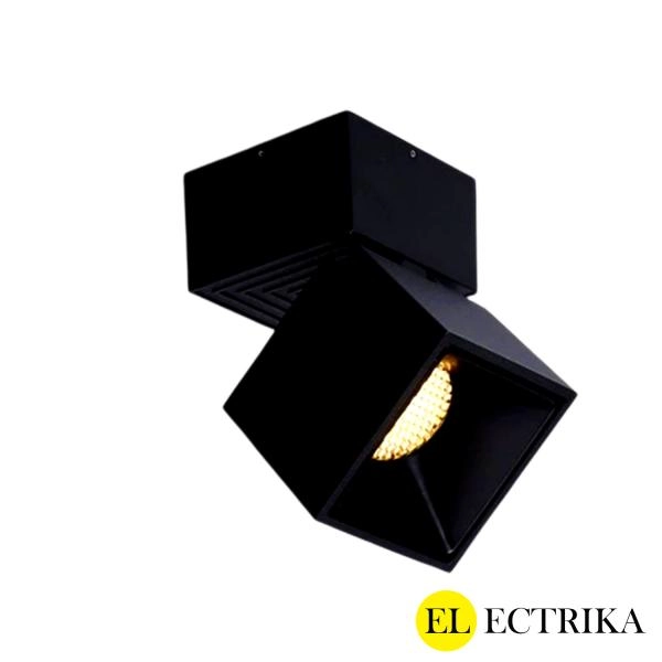 Electrica լուսատու արտաքին շարժական (S-L12) 12W 4100K սև