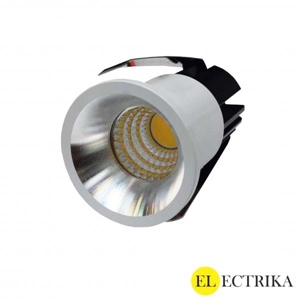 Electrica Mini լուսատու (RM17S) ներկառուցվող 3W 4000K սպիտակ / արծաթ