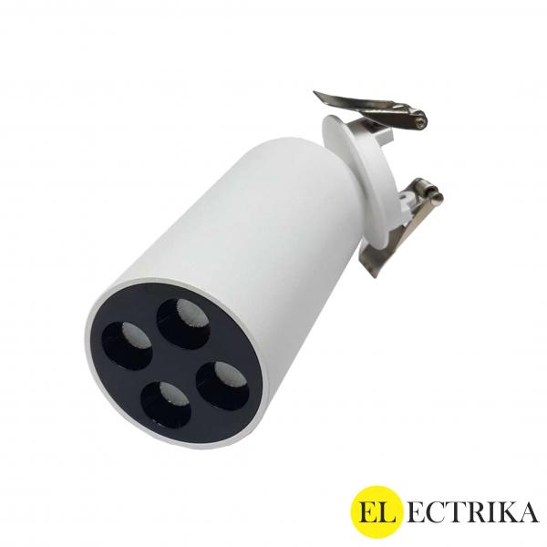 Electrica Armlight (R-608) Recessed Movable 8W 4000K White Round