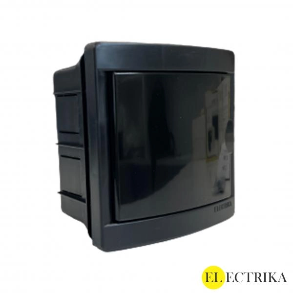 Electrika Ավտոմատ Անջատիչների Տուփ Ներքին 4 Տեղ Սև  