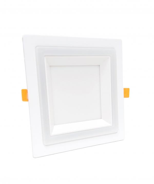 LED recessed light Double Panel 12+6W 4100K+4100K square