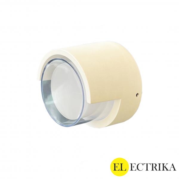  Electrica фасадный светильник (601WH) 6Вт 4100К белый IP65