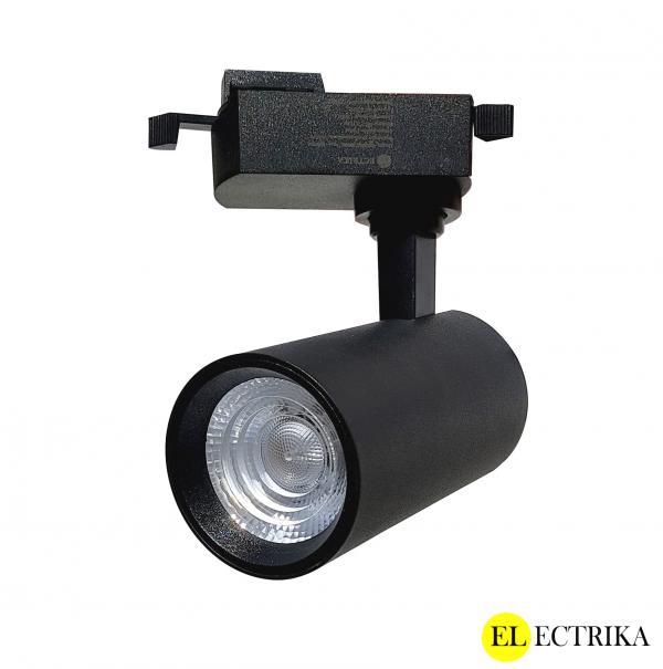 Electrica светильник (D010) трековый 10Вт 4100К чёрный