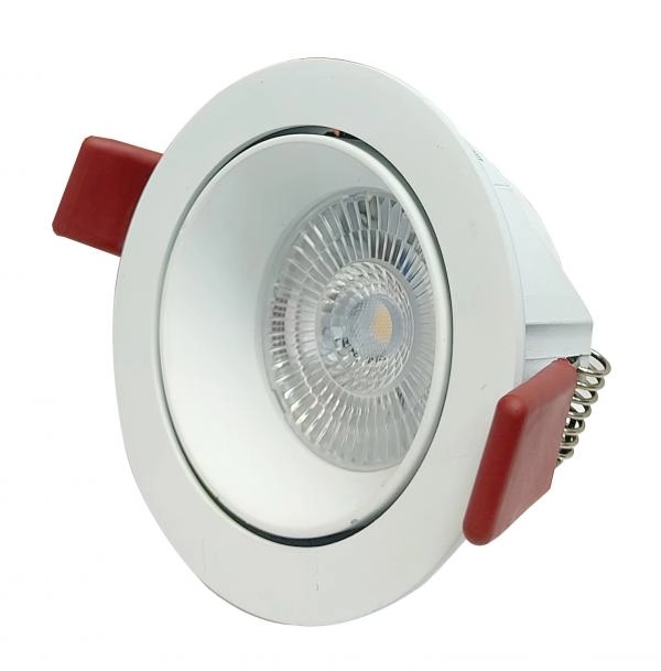 Electrica светильник встраиваемый Подвижный (CB85R) 7W 4100K белый круглый