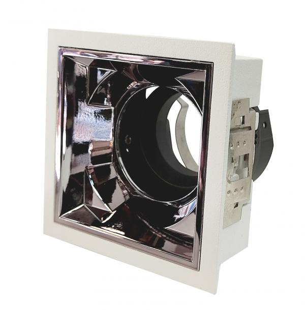 Electrica recessed frame MU22 square white/black