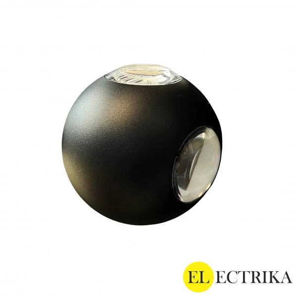 Electrica լուսատու ֆասադային (AD2912) 12W 3500K սև IP65
