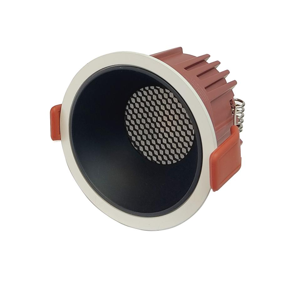 Electrica recessed light (LM-R85) built-in 10W 4100K black+white+red