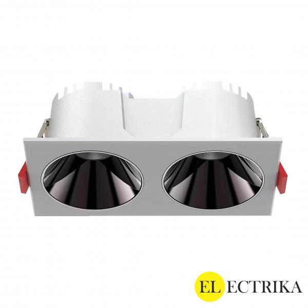 Electrica recessed light (S-610144K) built-in 14W 4000K white rectangular