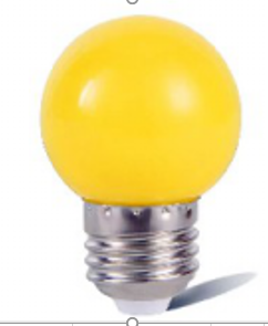 Ellight led լամպ E27 շարիկ G45 2W դեղին 180Lm 1/100
