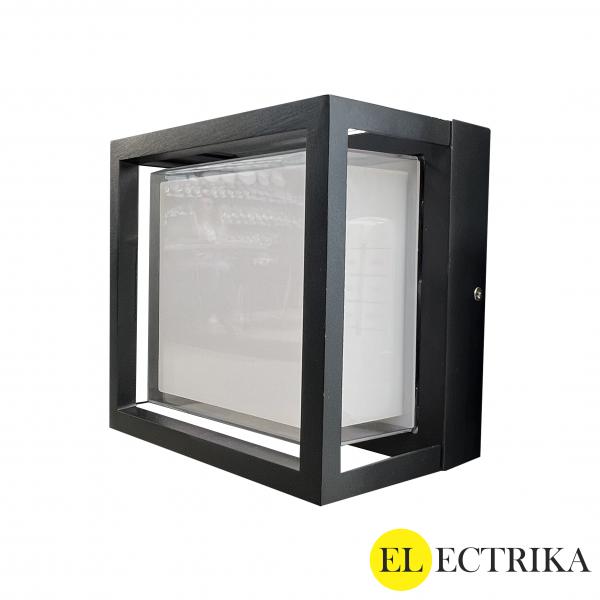 Electrica фасадный светильник (WL0003) 12Вт 3500K черный IP65