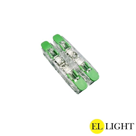 Ellight Inline հաղորդալարի տերմինալ 221 (2x4.0մմ 4 լծակով) 1/40