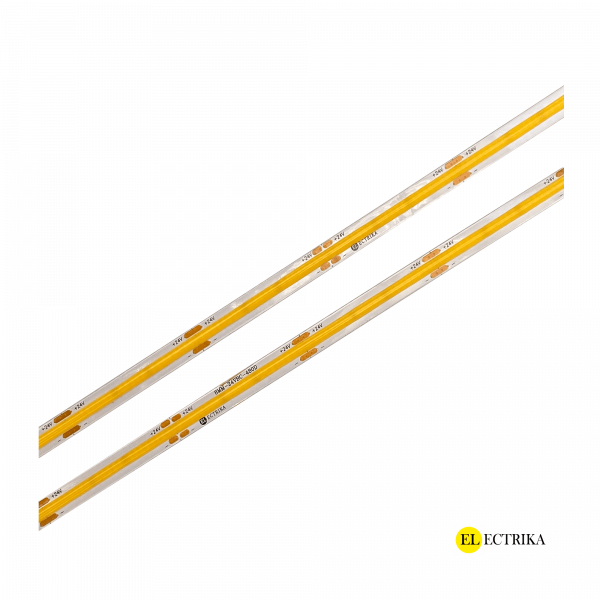 Electrica 24V led ժապավեն 12W 3000K 8մմ (480 CSP) COB