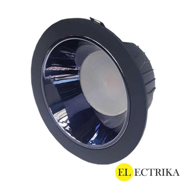 Electrica լուսատու (G-N040) ներկառուցվող 40W 3000K սև/քրոմ