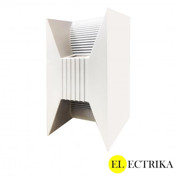  Electrica фасадный светильник (AD339) 2x3Вт 3500К серый IP65