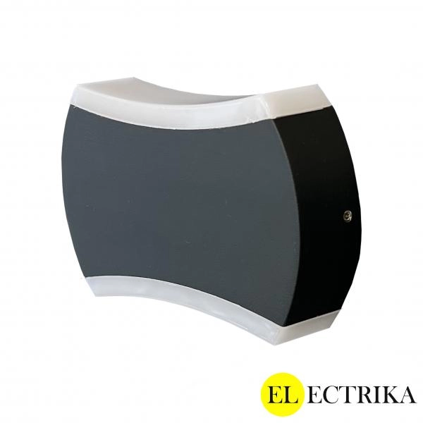 Electrica լուսատու ֆասադային (AD-880C) 2x5W 3500K սև IP65