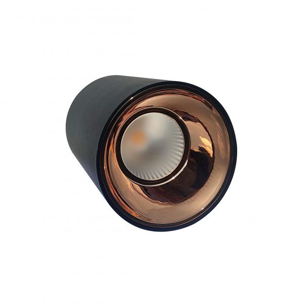 Electrica Surface-mounted light (T20) 20W 4100K black-gold