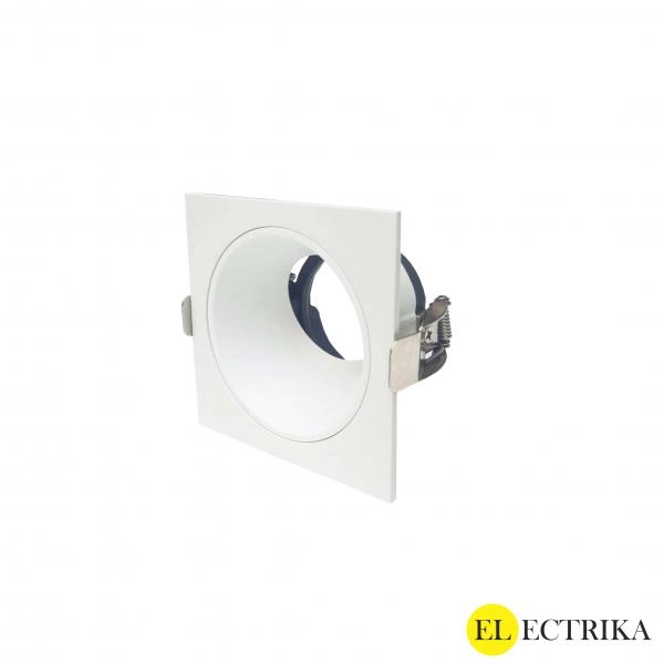 Electrica ներկառուցվող շրջանակ FՕ սպիտակ քառակուսի