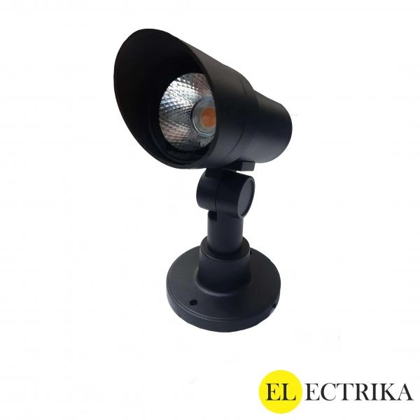 Electrica լուսատու ֆասադային (WL0007) 12W 3500K սև IP65