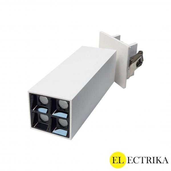 Electrica Armlight (R-608) ներկառուցվող շարժական 8W 4000K սպիտակ քառակուսի