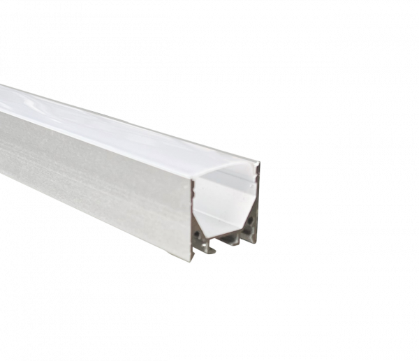 Electrica aluminum profile with cover 25x25mm (6m)