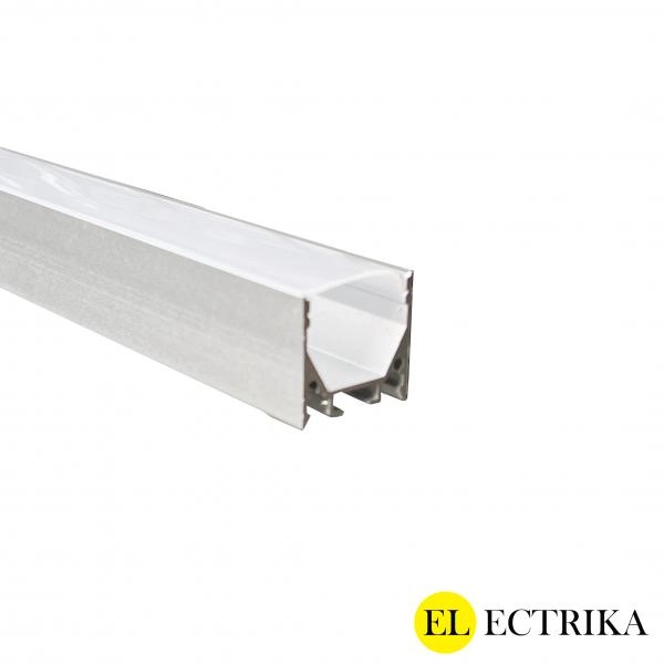 Electrica ալյումինե պրոֆիլ դիմապակիով 25x25մմ (6մ)