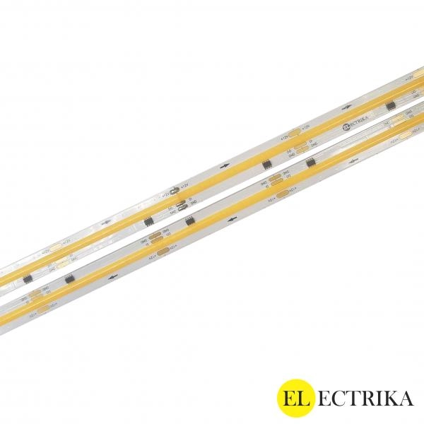 Electrica 12V led ժապավեն վազող 9W 3000K 10մմ (COB 480SMD)