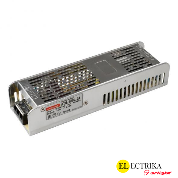 Arlight 24V Power Supply 150W 6.25A (200x59x40mm)