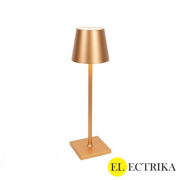 Electrica Table Lamp 5W (A02) 3000K-6000K Rechargeable Gold