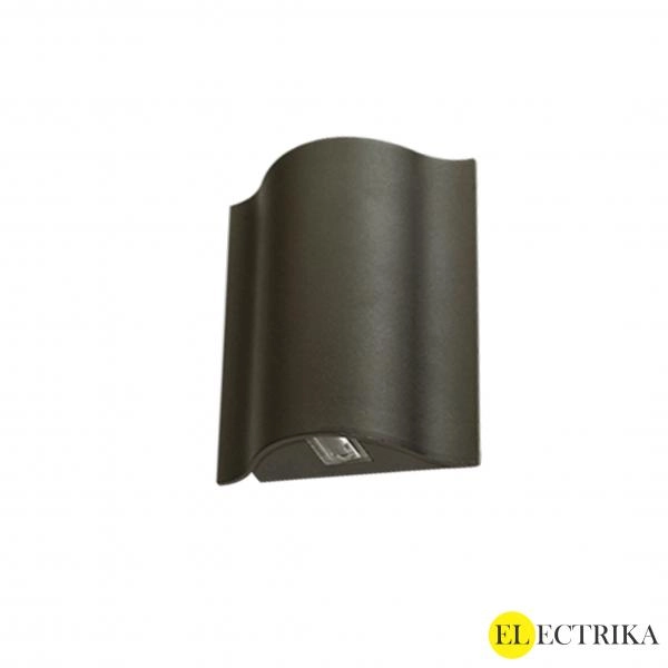 Electrica լուսատու ֆասադային (8129) լայն 2x3W 3000K սև IP65