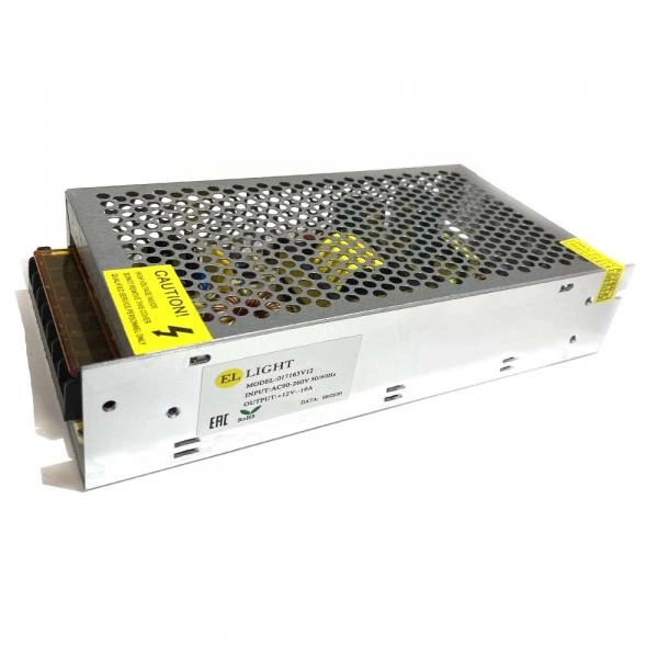 Ellight 12V սնուցման բլոկ 120W 10A (199x98x42մմ)