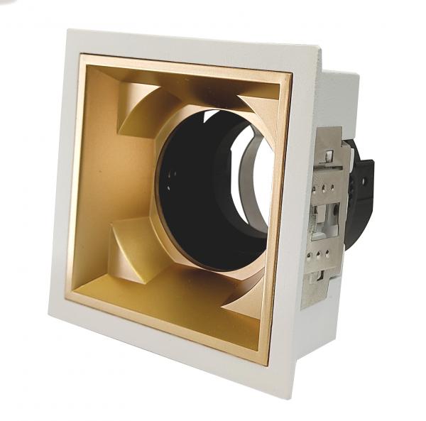 Electrica recessed frame MU22 square white/gold