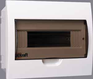 Dekraft Circuit Breaker Box 18 Modules Flush 25x40x10 IP41