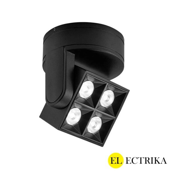 Electrica լուսատու արտաքին շարժական (XR12) 12W 4000K սև