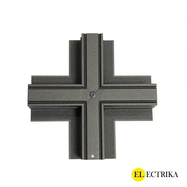 Electrica 24V 20S встраиваемый магнитный трек крестовой соединитель