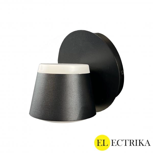 Electrica լուսատու արտաքին (W-M8051) 8W 3500K սև IP20