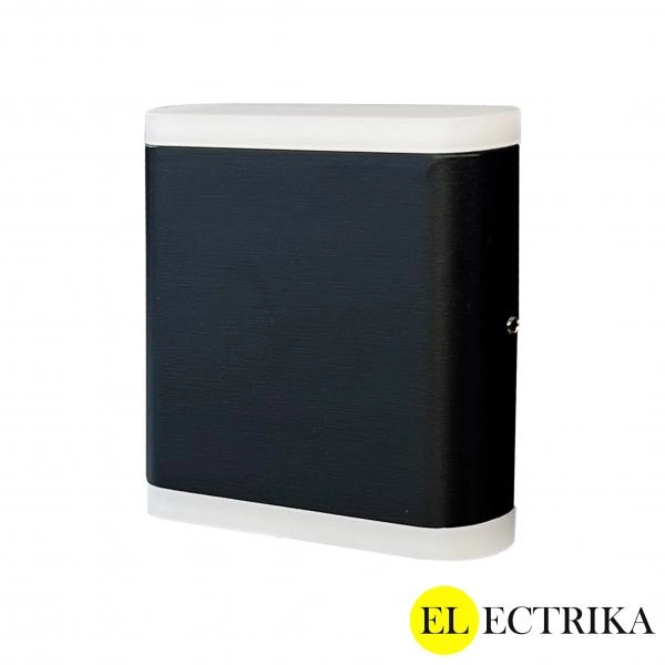 Electrica լուսատու ֆասադային (AD-801) 2x3W 3500K սև IP65