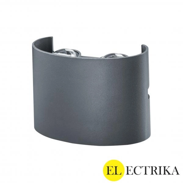 Electrica լուսատու ֆասադային (130-4) 4W 3500K սև IP65