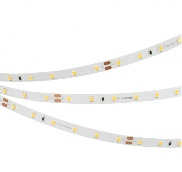 Arlight 24V led ժապավեն 4.8W 3000K 8մմ (2835SMD 60led/մ) 50մ RT-A60