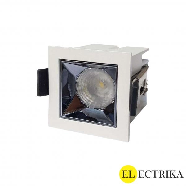 Electrica Armlight (RL-03W) ներկառուցվող 3W 4000K սպիտակ քառակուսի