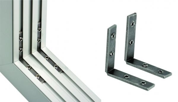 Electrica 90° corner connector to surface