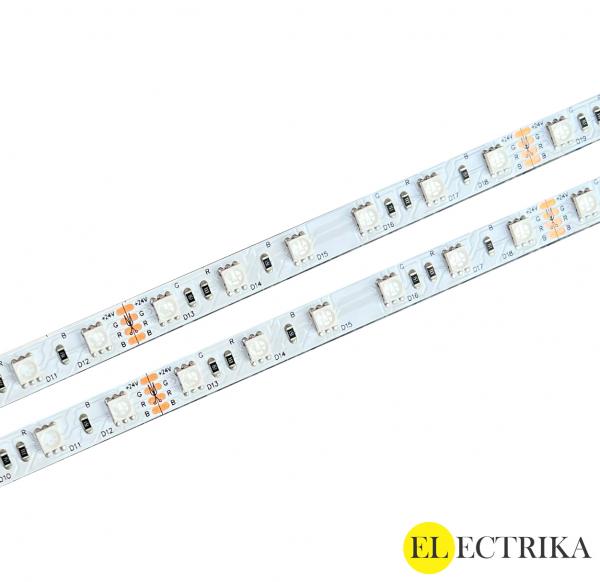 Electrica12V led ժապավեն 14.4W RGB 10մմ (5050SMD 60led/մ) 5մ