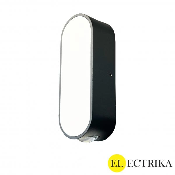 Electrica լուսատու ֆասադային (GMD-F596-2) 2x3W 3500K սև IP65